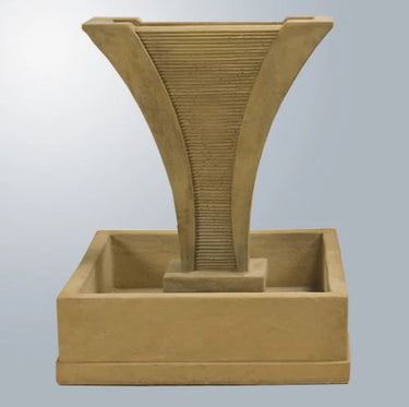 Giannini Garden Diesse Fountain With Square Bowl